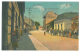 4681 - TARGU-JIU, Gorj, street stores, Romania - old postcard - used - 1923, Circulata, Printata