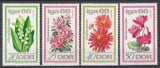 Germania RDG 1966 - Flori - Expoziție Internațională de Grădinărit &icirc;n Erfurt, MNH