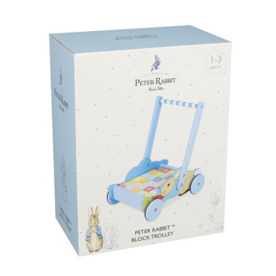 Carucior cu cuburi Peter Rabbit&amp;trade;, Orange Tree Toys foto