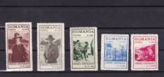 ROMANIA 1931 LP 93 EXPOZITIA CERCETASEASCA SERIE MNH foto