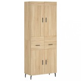 Cumpara ieftin Dulap inalt, stejar sonoma, 69,5x34x180 cm, lemn compozit