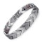 Bratara magnetica din otel inoxidabil, silver, model SY033