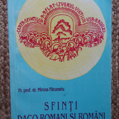 SFINTI DACO - ROMANI SI ROMANI de PREOT PROFESOR DR. MIRCEA PACURARIU , 1994