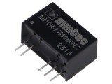 Convertor DC/DC AIMTEC 1W AM1DM-2405DH60EZ, Intrare 21,6-26,4VDC, Ieșire -5VDC și 5VDC