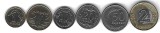 POLONIA LOT / SET , Nr 1 - 6 buc : 1 + 5 + 10 + 20 + 50 Groszy + 2 Zloti 2008