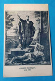 Andreiu Muresanu ( 1816 - 1863 ) - carte postala veche anul 1923, Circulata, Sinaia, Printata