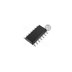 Circuit integrat, buffer, declansator linie, non-inversor, CMOS, TTL, SMD, NEXPERIA - 74HCT125D,653