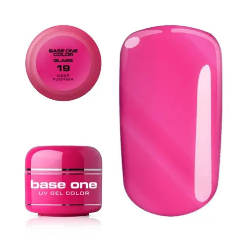 Gel UV Silcare Base One Color - Deep Fuchsia 19, 5g