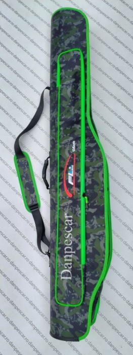 Geanta HUSA PROFL rigida pentru 2 SAU 3lansete cu mulinete lungime 135cm