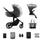 CARUCIOR 2IN1 KINDERKRAFT PRIME 2, SHADOW GREY