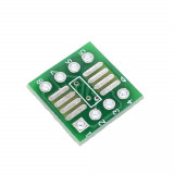 placa adaptoare breadboard SOP8 la DIP8 SMD DIP cu fata dubla 0.65mm 1.27mm