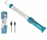 TOTAL - LAMPA PORTABILA CU LED - BATERIE REINCARCABILA LI-POLIMER - 3.5W PowerTool TopQuality