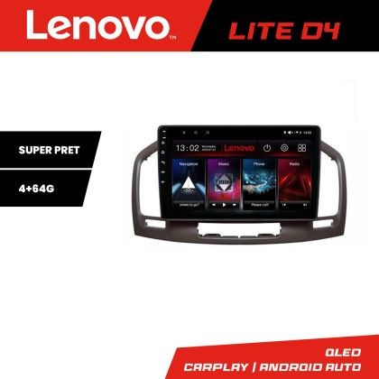 Navigatie Opel Insignia 2009-2013 Lenovo Kit-114 4+64 GB Android Waze USB Navigatie Internet Youtube Radio CarStore Technology