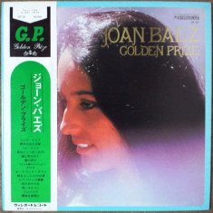 Vinil "Japan Press" Joan Baez ‎– Golden Prize (VG)
