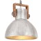 vidaXL Lampă suspendată industrială 25 W, argintiu, 40 cm, E27, rotund 320529