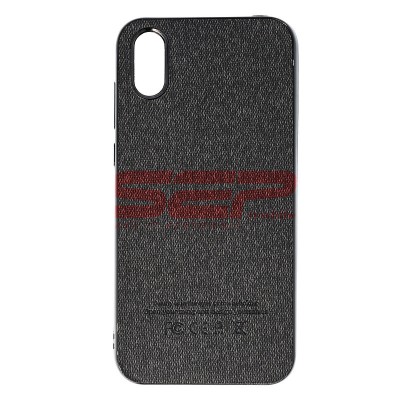 Toc TPU Leather Denim Huawei Y5 2019 Black foto