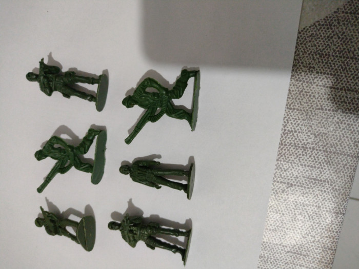 Figurine plastic soldati verde