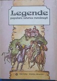 Legende Populare Istorice Romanesti, Colectiv, Porto-Franco 1993, Carte, 143 Pagini, Limba Romana