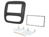 Cadru Radio 2 DIN Negru 4CARMEDIA pentru Fiat, Nissan, Opel, Renault