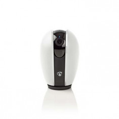 Camera Smart WiFi IP HD 720p cu functie de rotire inclinare, Nedis foto