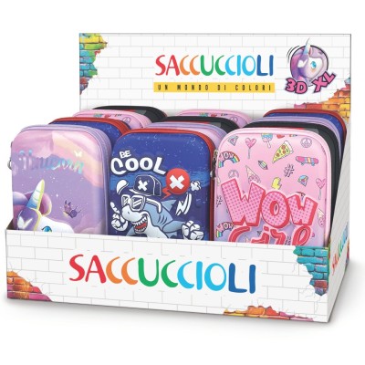 Penar - Colectia 3D XL Fantasy cu 1 fermoar - 15.5 x 22.5 x 4.5 cm foto