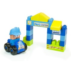 Joc constructii tematic Statie politie - Miniland