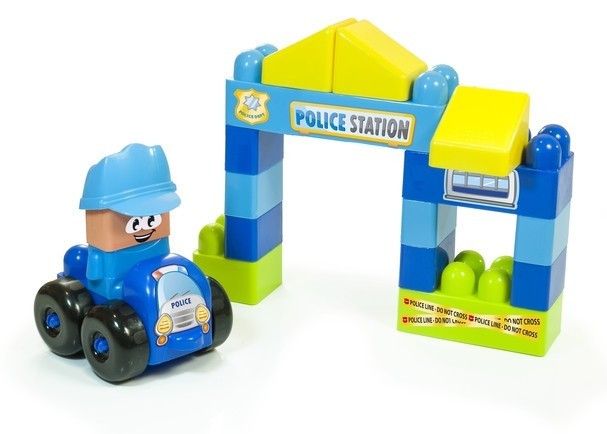 Joc constructii tematic Statie politie - Miniland