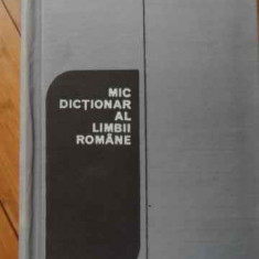 Mic Dictionar Al Limbii Romane - Ana Canarache Vasile Breban ,520284