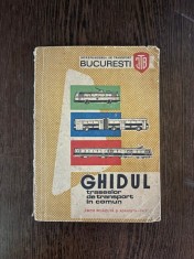 Ghidul traseelor de transport comun foto