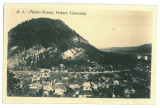 681 - PIATRA NEAMT, Panorama, Romania - old postcard, real Photo - used - 1941, Circulata, Fotografie