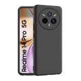 BestCase&reg; Husa Slim Silicon pentru Realme 14 Pro 5G, Negru mat