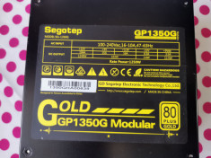 Sursa Full Modulara Segotep GP1350G, 80+ Gold, 1250W. foto