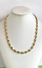 COLIER DAMA AUR GALBEN 14 K foto