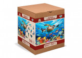 Puzzle din lemn, Viata oceanica, 505 piese, Wooden City