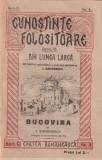 I. SIMIONESCU - BUCOVINA ( 1922 )