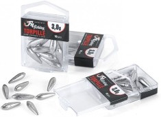 Plumbi Filfishing Torpile Culisanti Cu Silicon, 8g, 10buc/pac