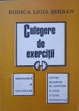 CULEGERE SI EXERCITII. GRAMATICA SI VOCABULAR PENTRU EXAMENUL DE ADMITERE IN LICEE SI SCOLI PROFESIONALE-RO-280963