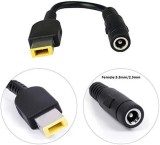 Cablu adaptor mufa Lenovo 5.5x2.5mm female la USB male cu pin