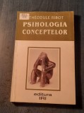 Psihologia conceptelor Theodule Ribot