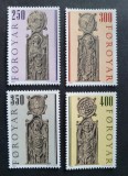 Foroyar Feroe Danemarca MNH 1984 - religie biserica sculpturi