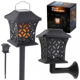 Lampa solara de exterior &ldquo;COMBO&rdquo; cu 12 LED-uri cu posibilitate de montaj la sol sau pe perete
