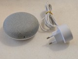Boxa inteligenta Google Home Mini Gen 1, Wi-Fi, Bluetooth, Asistent Vocal, mufa MicroUSB, Gri