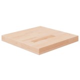 Cumpara ieftin Blat de masa patrat, 40x40x4 cm, lemn masiv stejar netratat