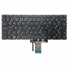 Tastatura Laptop, Lenovo, Yoga 510-14IKB, 510-14AST, PM4NR-UK, 9Z.NCRSN.00U, SN20K93009, iluminata, layout UK foto