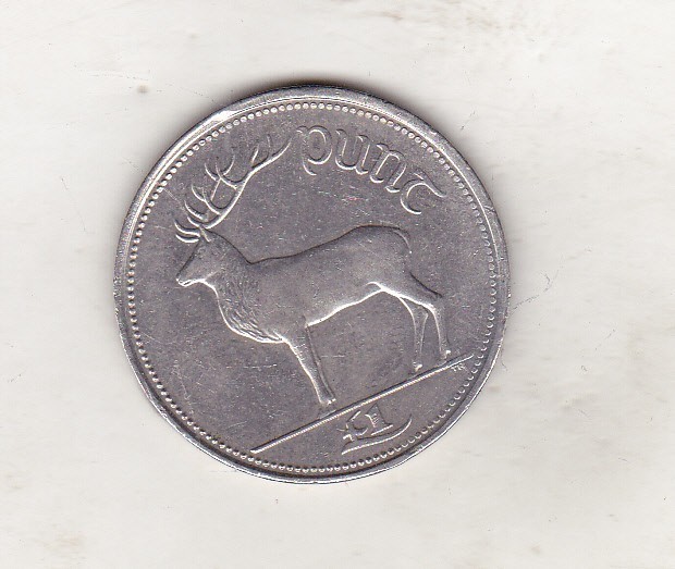 bnk mnd Irlanda 1 lira 2000 , fauna