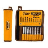 Set Burghie SDS Plus 10buc Beton + Dalti 6-16mm x 160-210mm AKD2101 &ndash; set burghie rotopercutor SDS Plus profesional