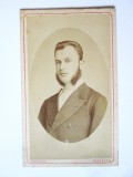 Fotografie pe carton 106 x 65 mm Franz Duschek-Bucuresci circa 1880
