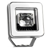 Proiector LED cu Angel Eye model AWL57, pozitie, semnalizare, faza lunga scurta, pentru Off-Road, ATV, SSV, putere 45W, 8000lm, tensiune 9-36V, Amio