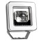 Proiector LED cu Angel Eye model AWL57, pozitie, semnalizare, faza lunga scurta, pentru Off-Road, ATV, SSV, putere 45W, 8000lm, tensiune 9-36V, dimens