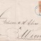 ROMANIA - 1875 CAROL I 25B PARIS PE SCRISOARE CRAIOVA VIENA